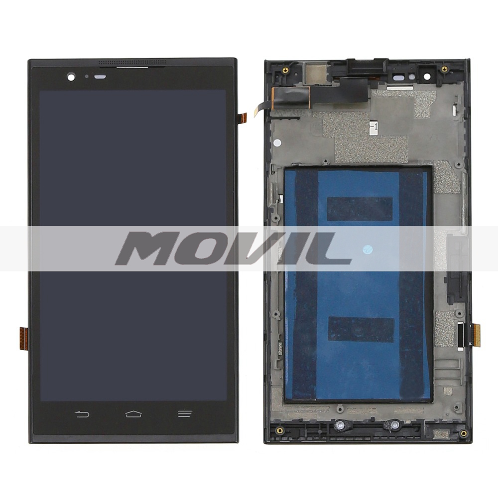 ZTE ZMAX Z970 LCD Touch Screen LCD Display with Digitizer Full Assembly + Frame
